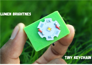 DIY 3D Printed Keychain Light