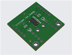 DRV8244 Motor Driver for high power motors and SLM wheel