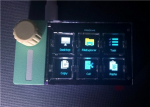 Transparent MacroPad - IcePad (part CNC)